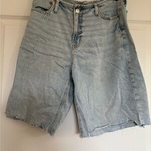 American Eagle Outfitters Light Wash Jean Shorts